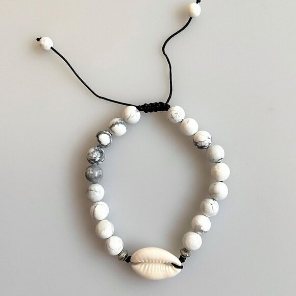 NEW COWRIE MARBLE  BRACELET - Picture 2 of 8